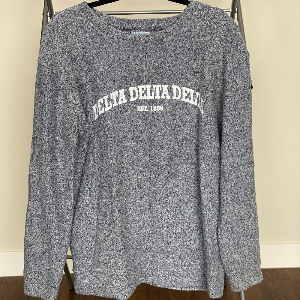 Tri Delta Soft Crew Neck Sweater